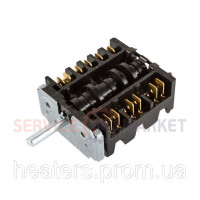 Перемикач режимів духовки EGO 46.23866.500 (4поз.+ регул.тем.) Hansa
